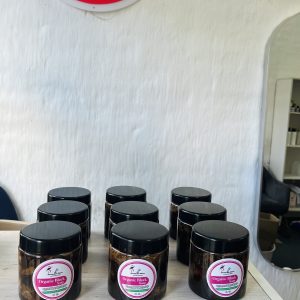 500g Raw Organic african Black Soap
