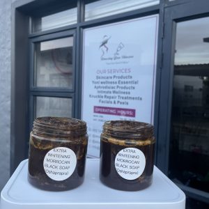Extra whitening Moroccan black soap