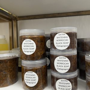 10 x 125g extra whitening MORROCAN black soap