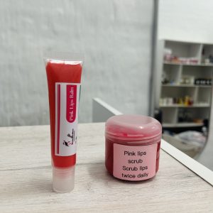 Pink Lips Balm & Scrub Combo